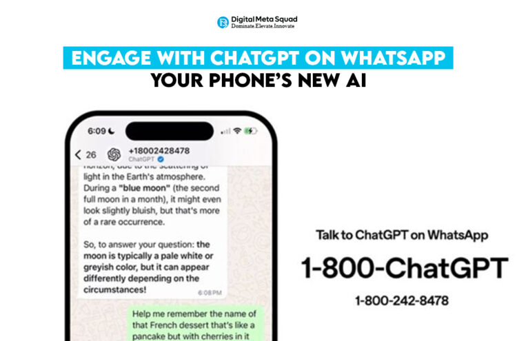 Engage with ChatGPT on WhatsApp: Your Phone’s New AI