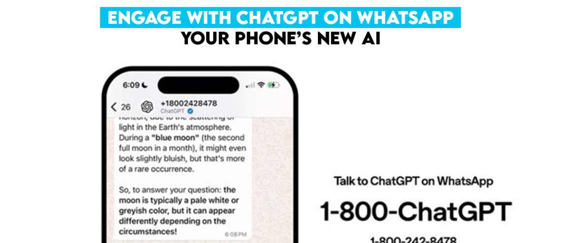 Engage with ChatGPT on WhatsApp: Your Phone’s New AI