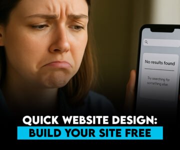 Quick Website Design: Build Your Site Free and Fast